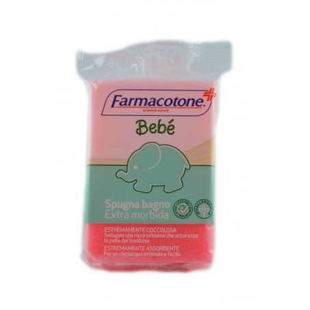 8003350538805 Farmacotone Bebe' Spugna Bagno 1pz