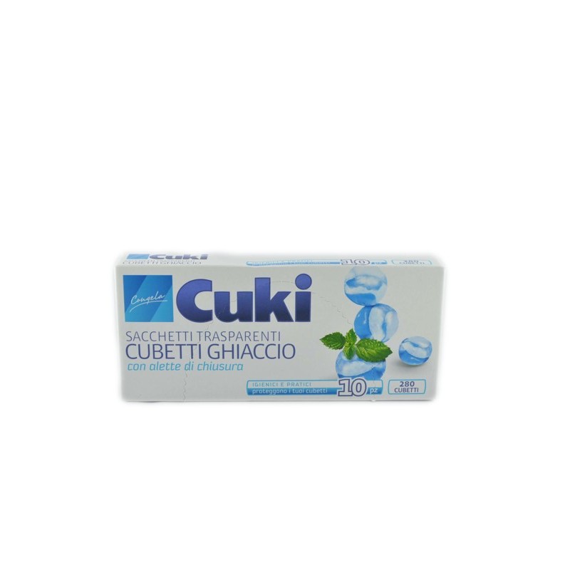 Cuki Sacchetti Cubetti Ghiaccio 10pz