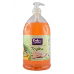 Dolce Schiuma Sapone Liquido Tropical Con Dispenser 1lt