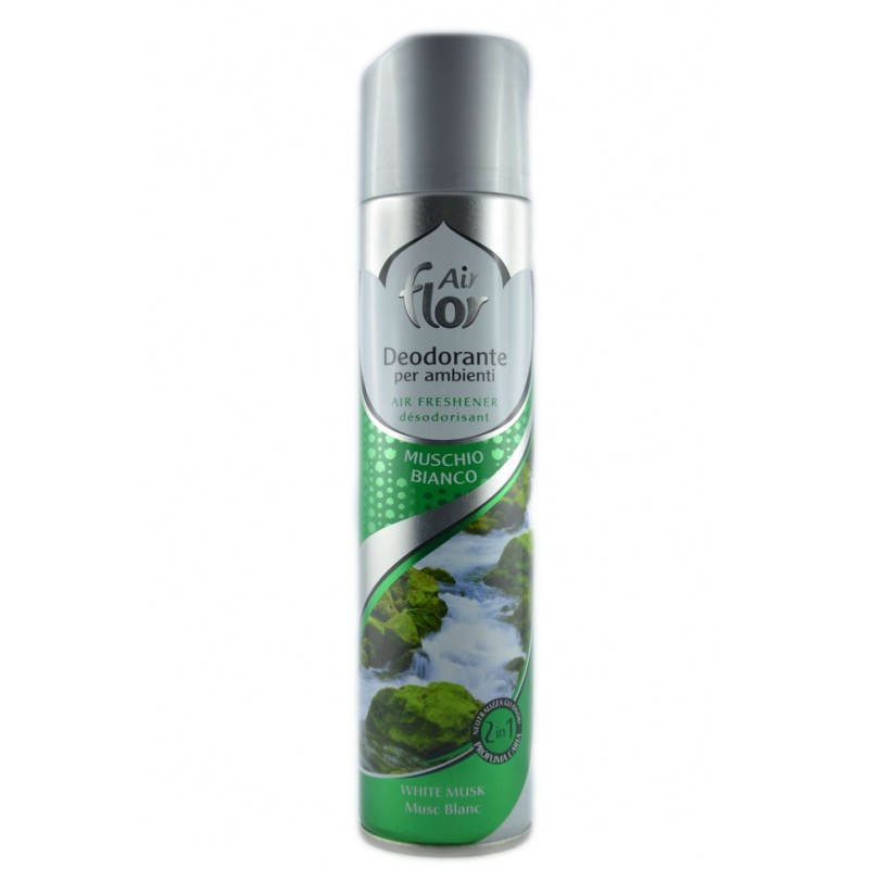 Air Flor Deodorante Spray Muschio Bianco 300ml