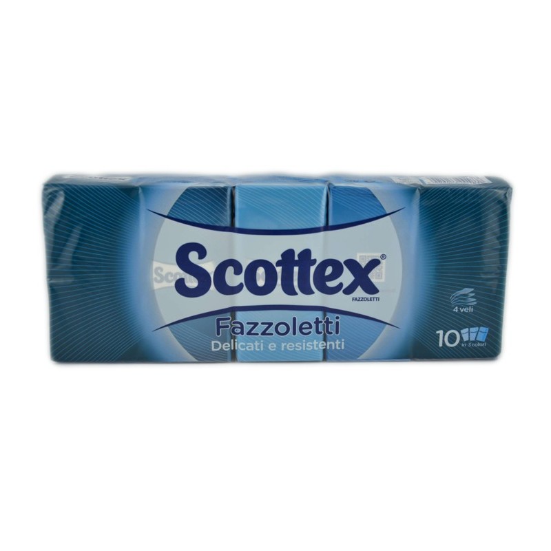 Scottex Fazzoletti 4 Veli 10pz