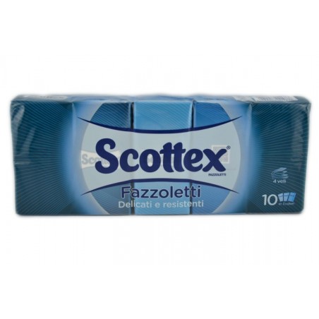 5029053001838 Scottex Fazzoletti 4 Veli 10pz