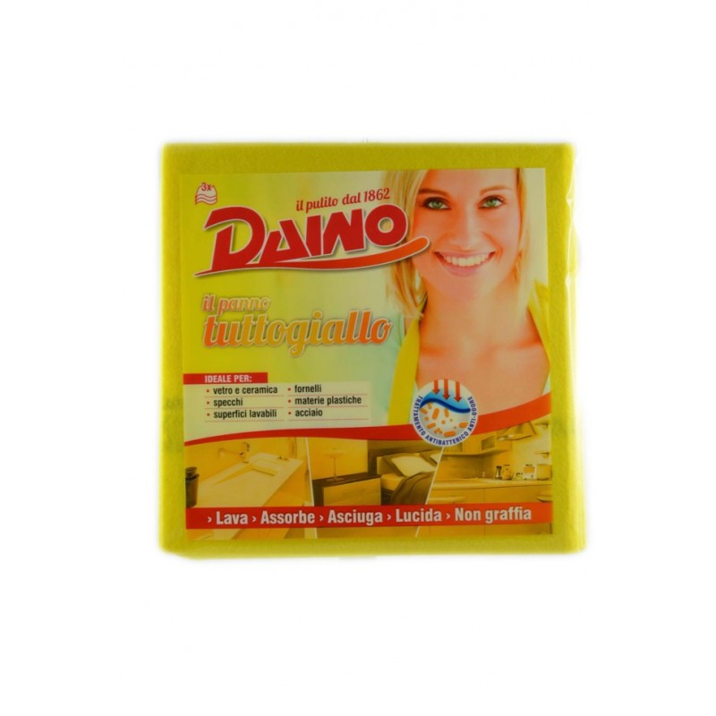 Daino Panno Giallo 3pz