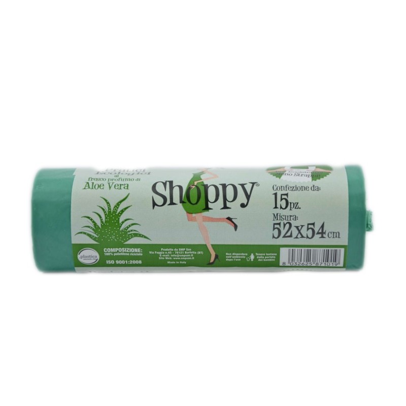 Shoppy Buste Nettezza Aloe 52x54cm 15pz