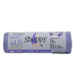 Shoppy Buste Nettezza Lavanda 52x54cm 15pz