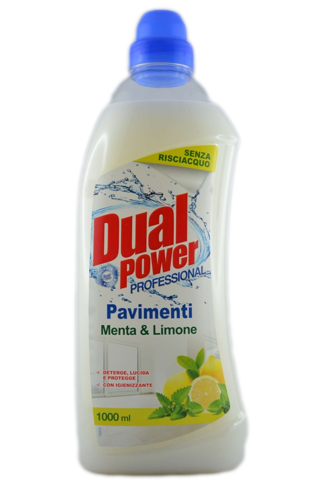 DUAL POWER PAVIMENTI MENTA E LIMONE 1LT