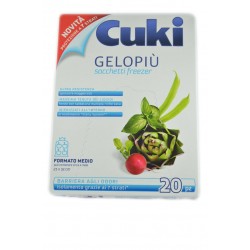 8003980030212 Cuki Gelopiu' Sacchetti Freezer Medi 20pz