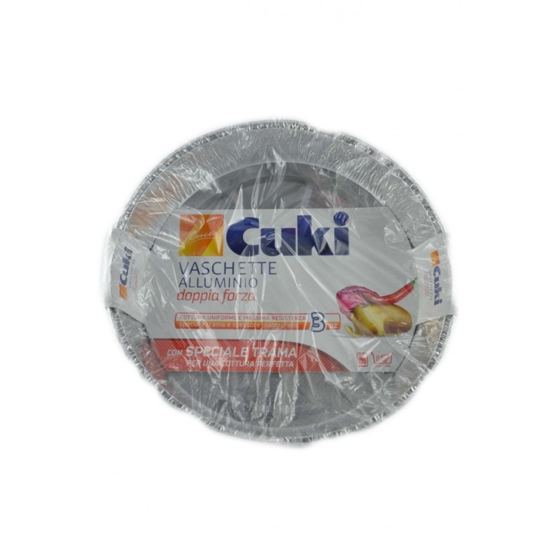 Cuki Vaschetta T59 Torta 8 Porzioni 3pz