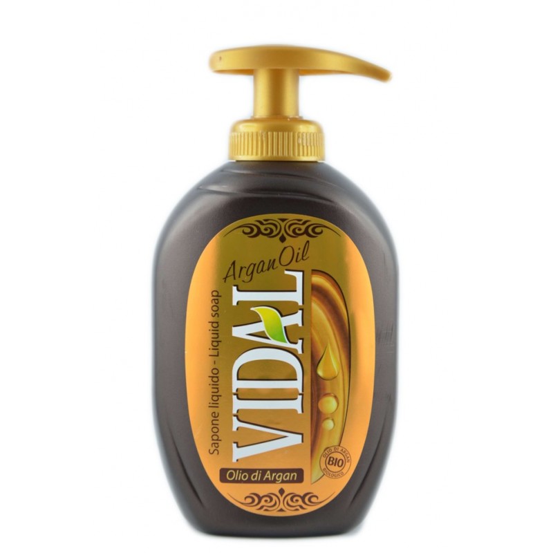 VIDAL SAPONE LIQUIDO OLIO DI ARGAN CON DISPENSER 300ML