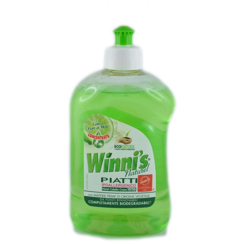 WINNI'S PIATTI CONCENTRATO LIME & FIORI DI MELA 500ML