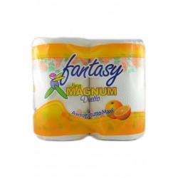 Fantasy Asciugatutto Duetto Magnum Rotolone 2pz