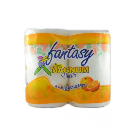 8007091003264 Fantasy Asciugatutto Duetto Magnum Rotolone 2pz