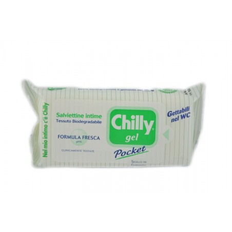 8002410032338 Chilly Gel Pocket Salviettine Intime 12pz