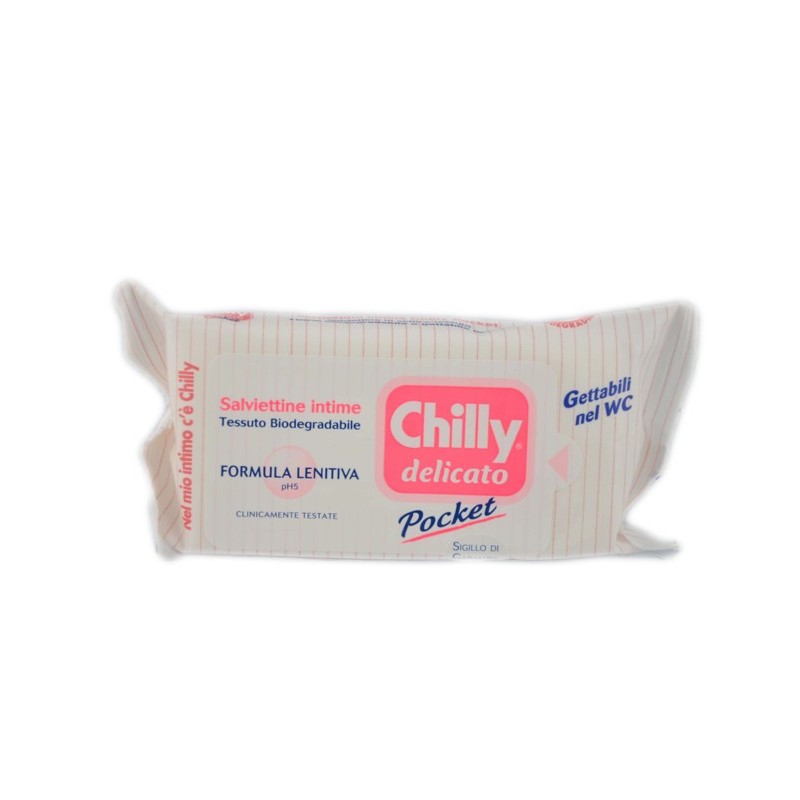 Chilly Delicato Pocket Salviettine Intime 12pz