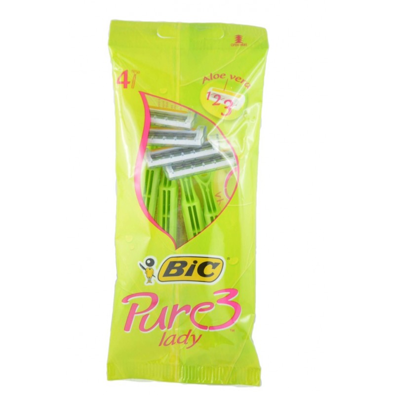 BIC RASOIO PURE 3 LADY USA&GETTA 4PZ