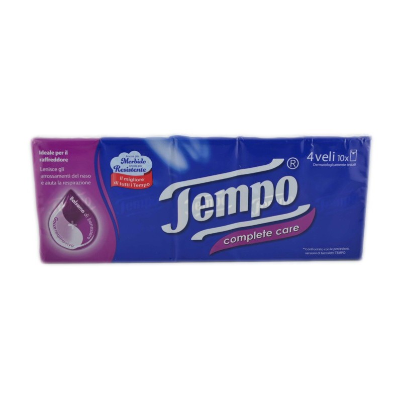 7322540354102 Tempo Complete Care Fazzoletti 10pz