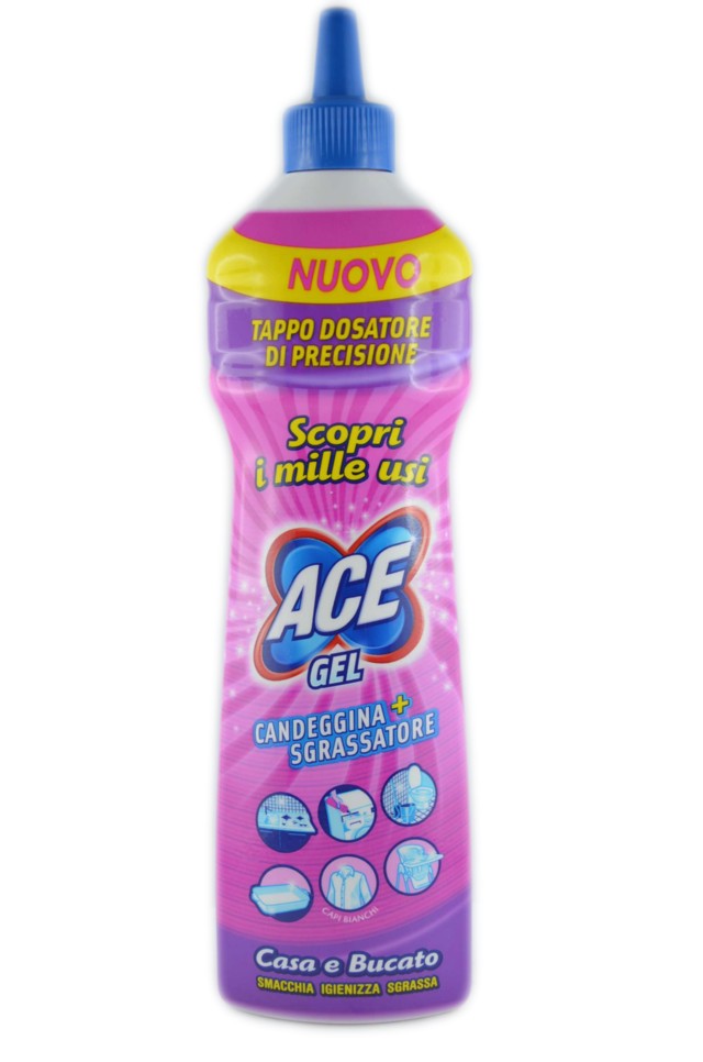 Ace Gel Candeggina + Sgrassatore 500ml