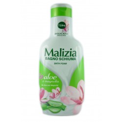 Malizia Bagno Schiuma Bio Aloe E Magnolia 1lt