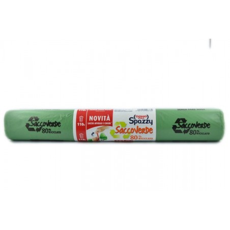 8001410098764 Domopak Sacco Verde 110lt 10pz