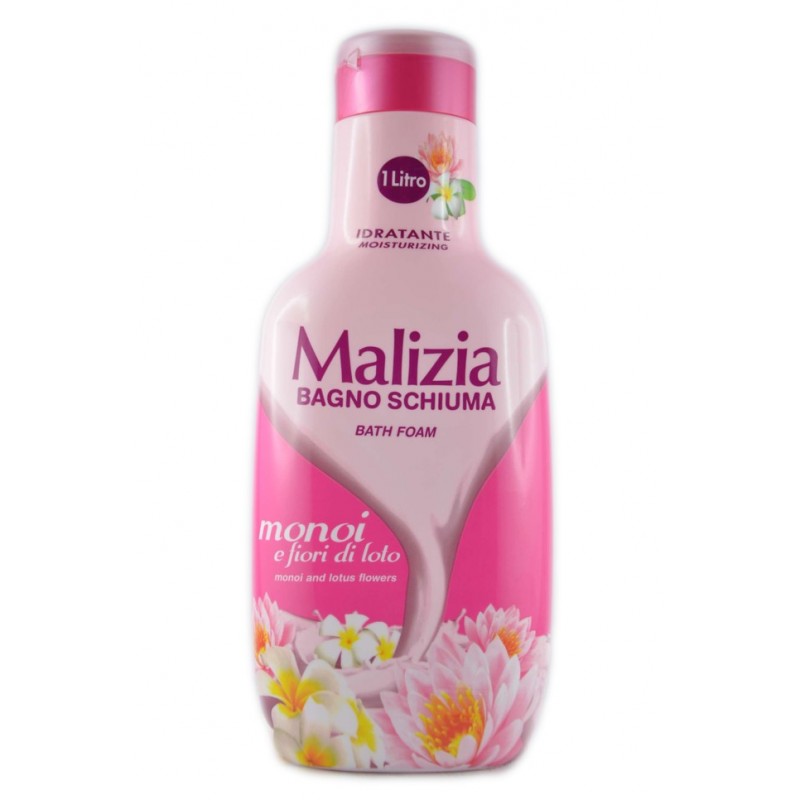 MALIZIA BAGNO SCHIUMA MONOI & FIOR DI LOTO 1LT