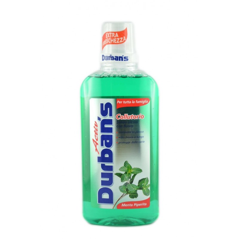 8008970010618 Durban's Collutorio Activ - Menta Piperita 500ml