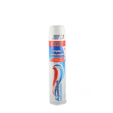 8016825929022 Aquafresh Dentifricio Tripla Protezione Dispenser 100ml