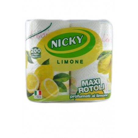 8004260433051 Nicky Limone Asciugatutto 2 Rotoli 1pz