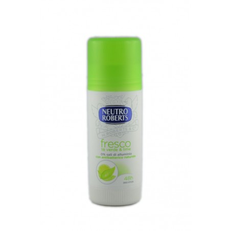 80921554 Neutro Roberts Deo Stick Fresco Te' Verde E Lime 40ml