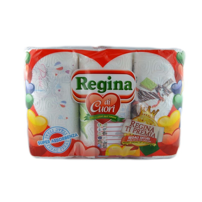 Regina Di Cuori 3 Rotoli 1pz