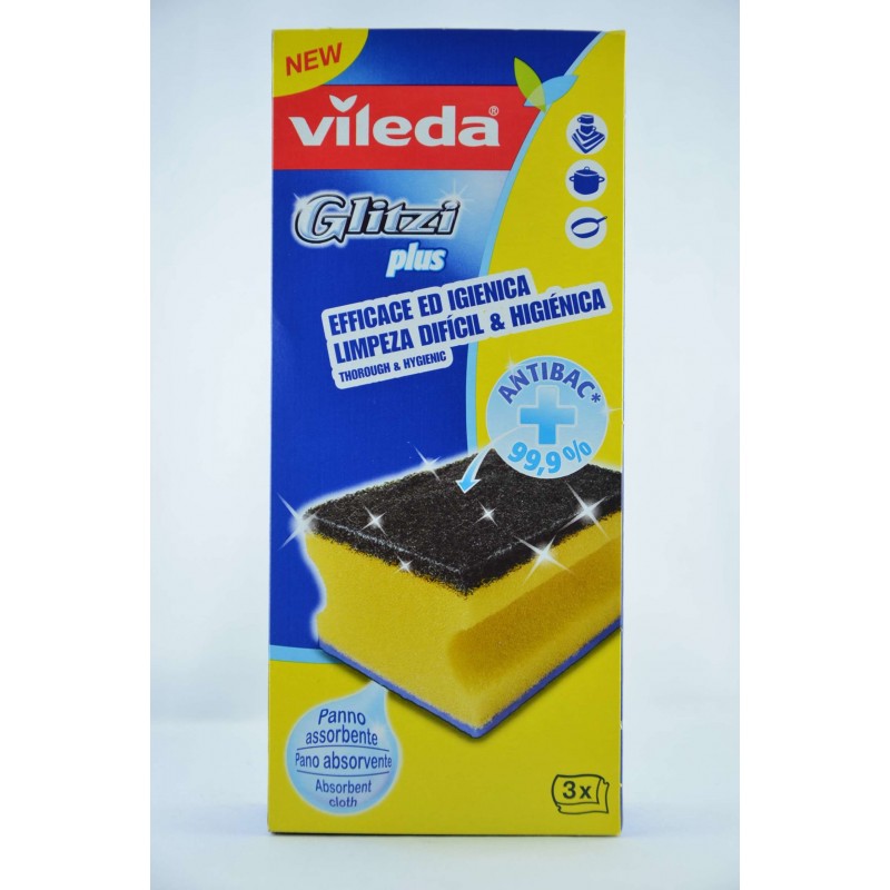 Vileda Glitzi Plus 3pz