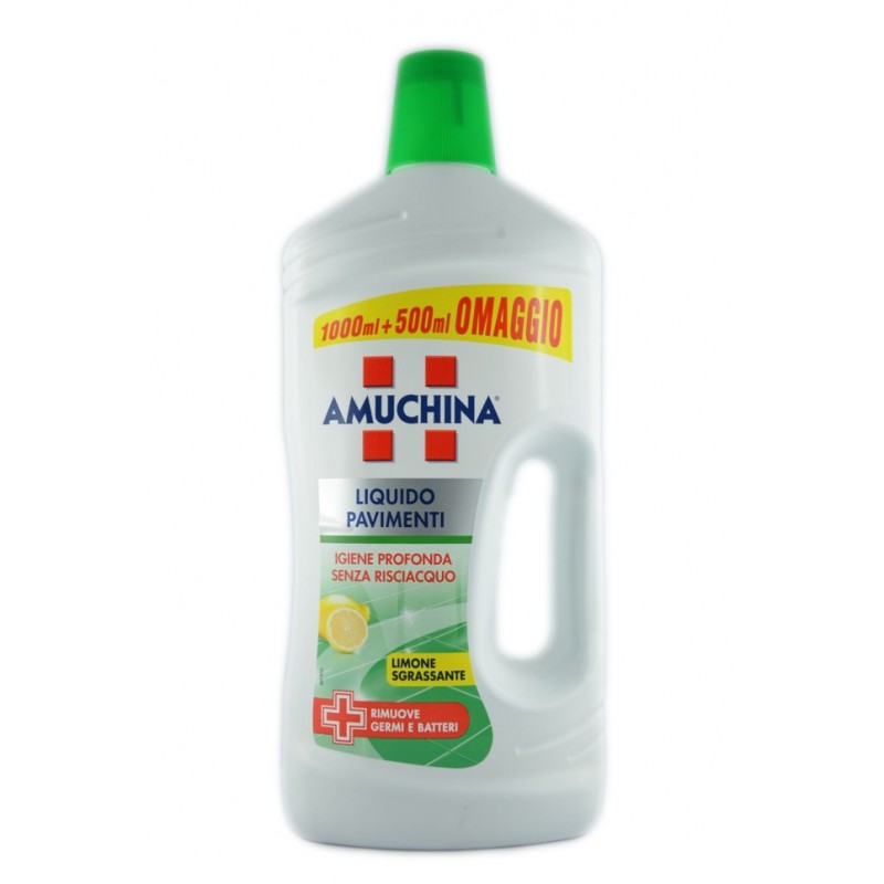 Amuchina Liquido Pavimenti Limone Sgrassante 1500ml