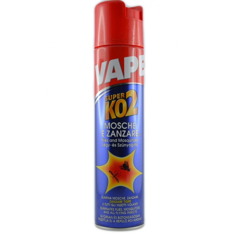 Vape Ko2 Mosche E Zanzare Spray 400ml