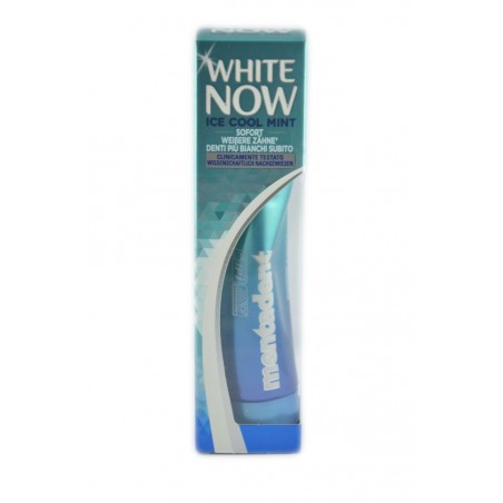 8712561942294 Mentadent Dentifricio White Now - Ice Cool 75ml