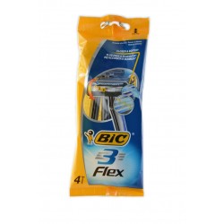 3086123242524 Bic Rasoio 3 Flex 4pz