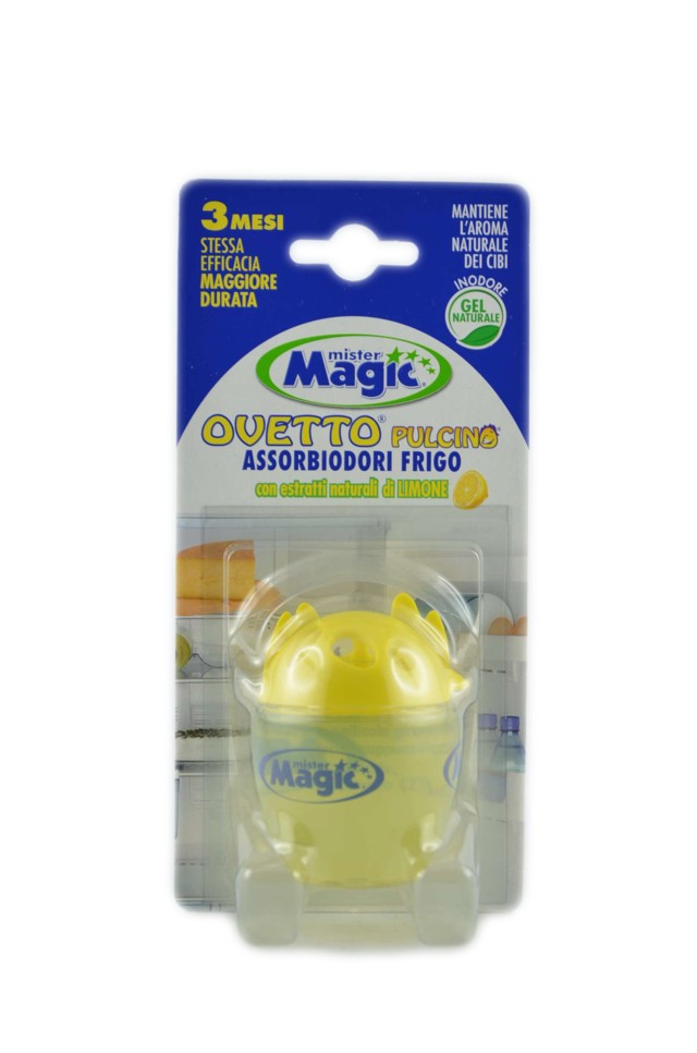 Mr Magic, Ovetto Assorbiodori Frigo, con Bicarbonato e Sale Marino