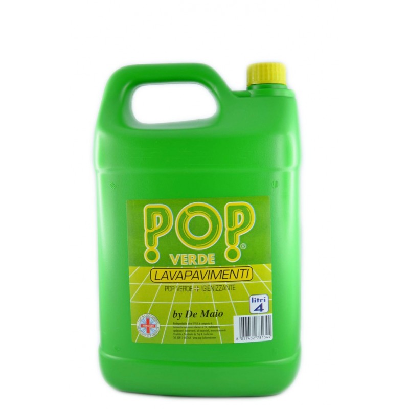 8057432781344 Pop Lavapavimenti Verde 4lt