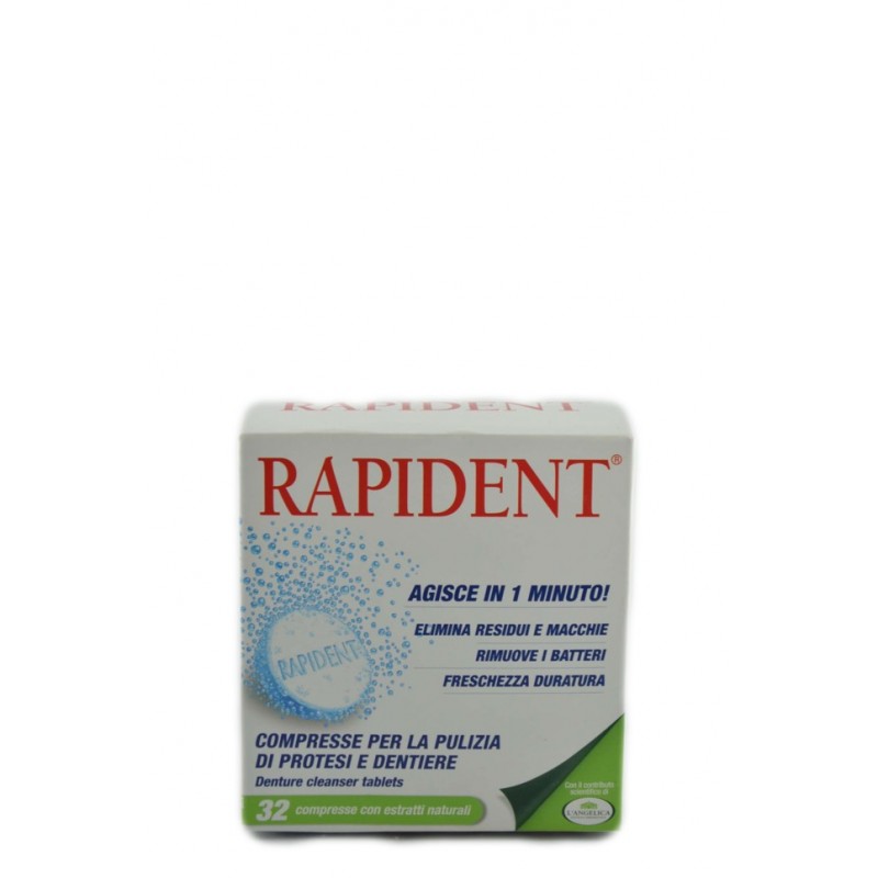 Rapident Compresse Protesi E Dentiere 32pz