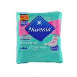 Nuvenia Ultra Sottile Super Lungo Con Ali 12pz