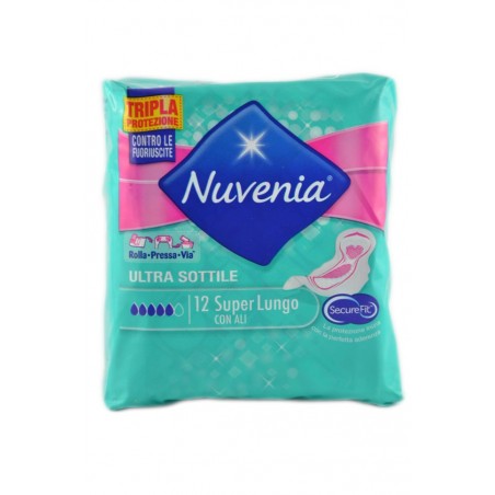 8017165000136 Nuvenia Ultra Sottile Super Lungo Con Ali 12pz