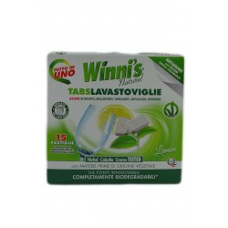 Winni's Tabs Lavastoviglie Limone 15pz