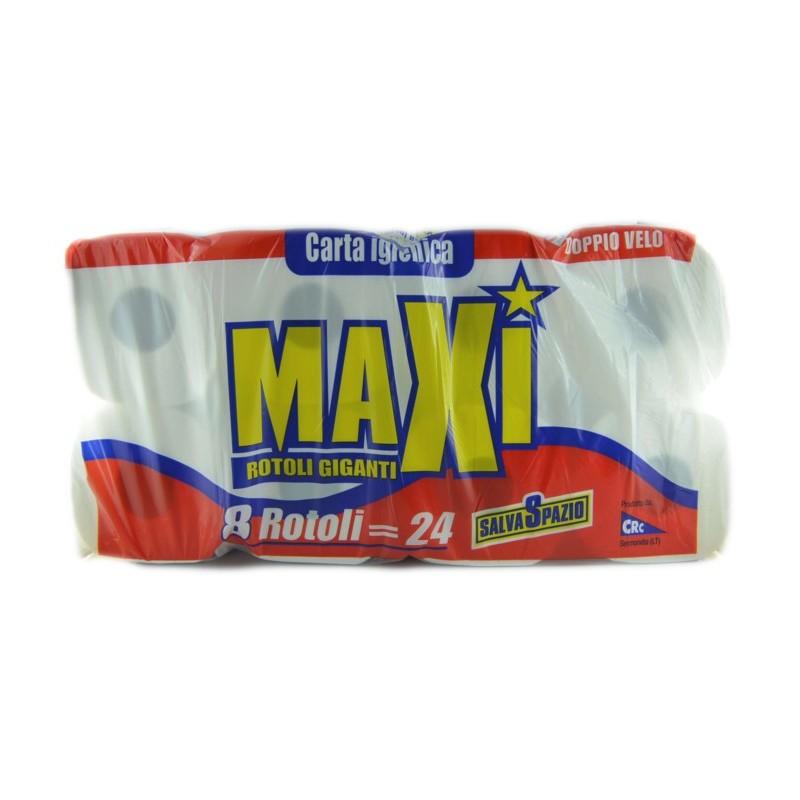 Maxi Carta Igienica 8 Rotoli 1pz