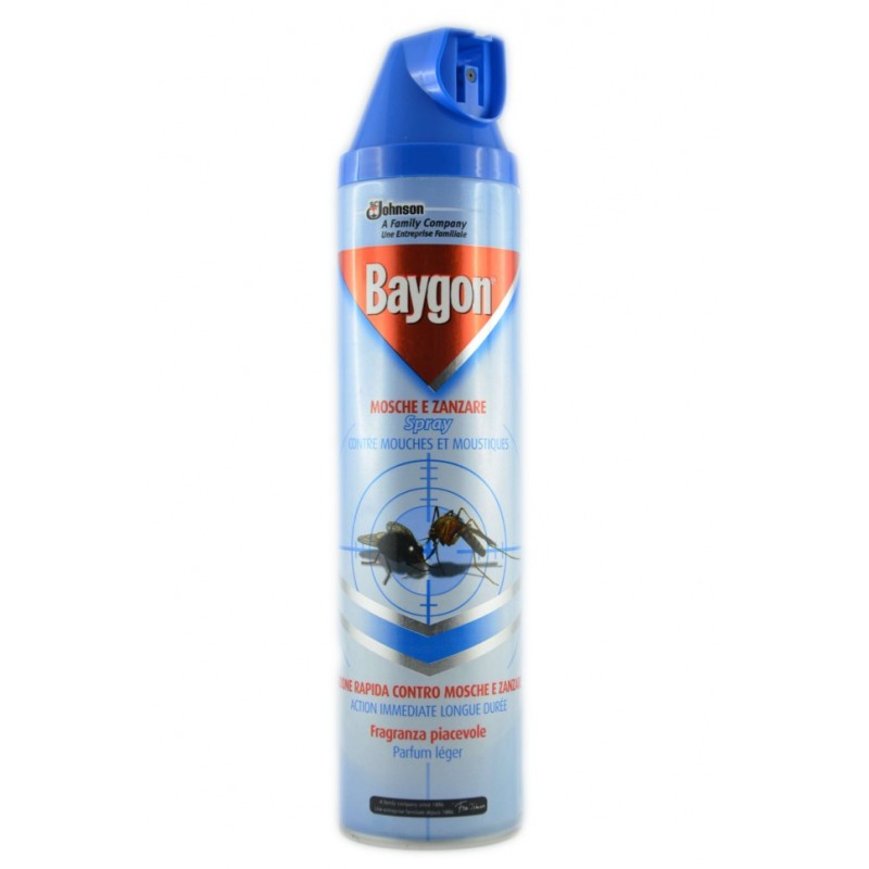 Baygon Mosche E Zanzare Spray 400ml