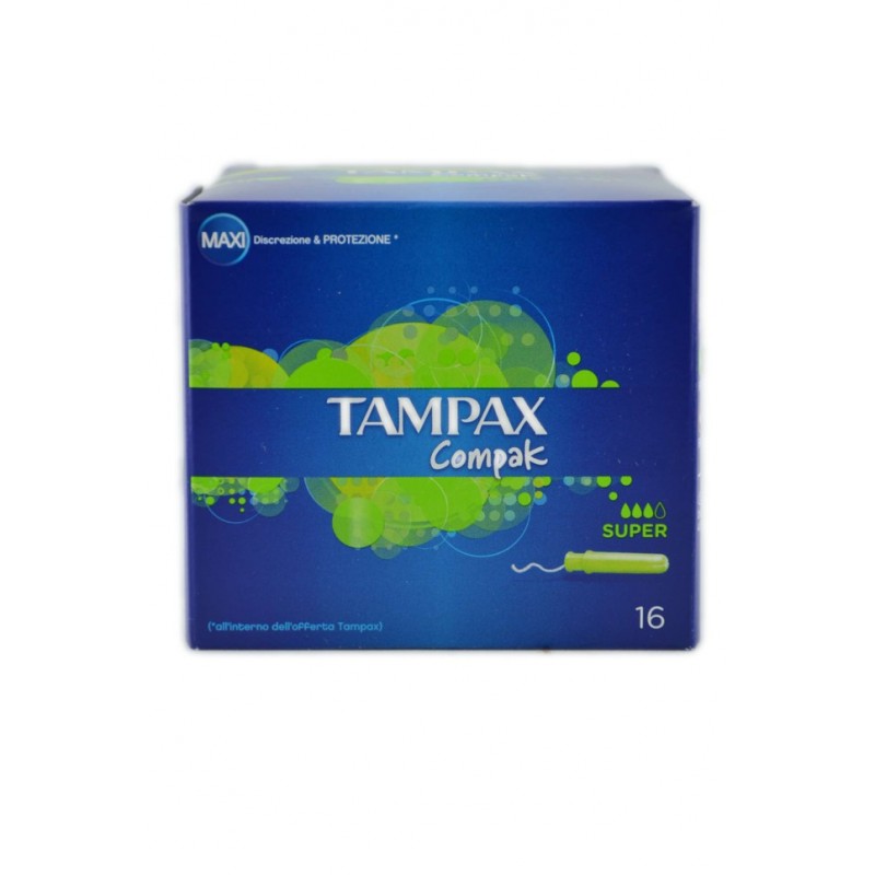 Tampax Compak Super 16pz