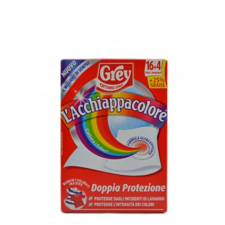 8006320082506 Grey L'acchiappacolore Fogli 16+4pz