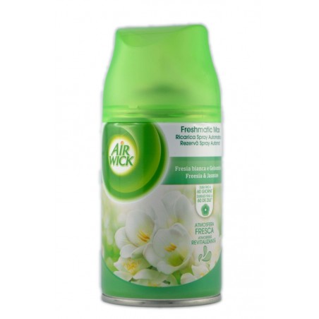 AIR WICK FRESHMATIC RICARICA FRESIA BIANCA E GELSOMINO 250ML