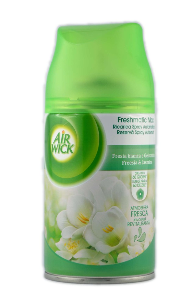 Air Wick Ricarica Spray Automatico Fresia Bianca e Gelsomino 250 Ml