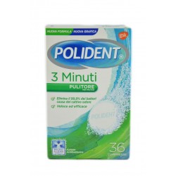 Polident Compresse 3 Minuti 36pz