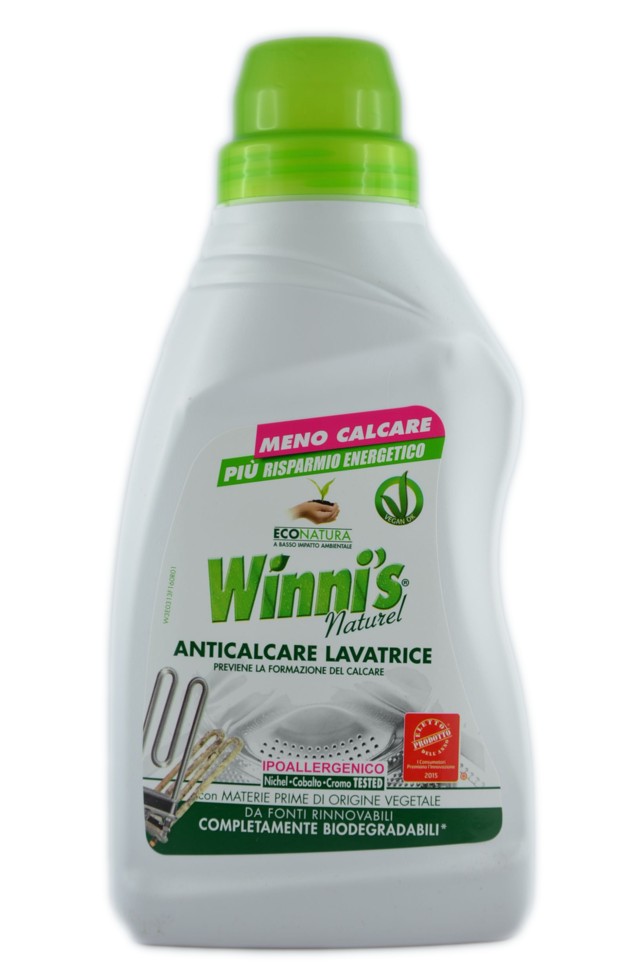Winni's - Cura Lavatrice Igienizzante, Azione Detergente, Anticalcare e  Anti Cattivi Odori, con Materie Prime di Origine Vegetale e Bio, 250 ml x  12 Confezioni : : Salute e cura della persona