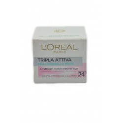 L'oreal Tripla Attiva Pelli Normali O Miste Crema Vaso 50ml