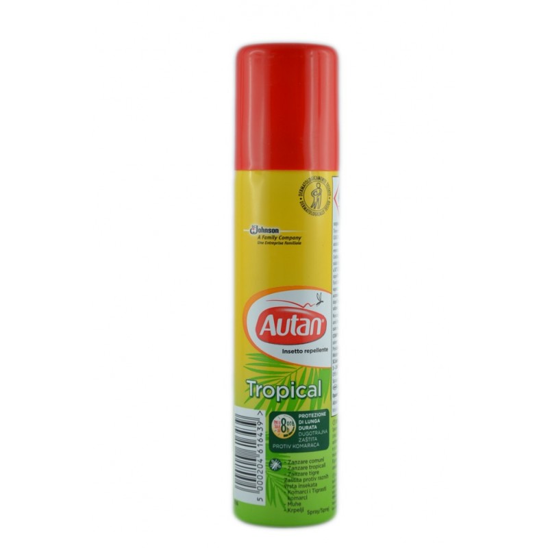 5000204616439 Autan Tropical Spray 100ml